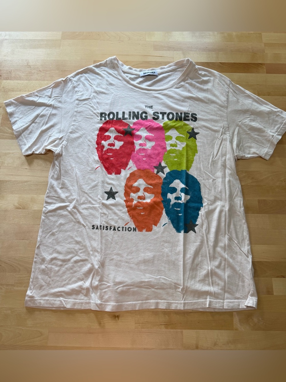 Daydreamer Rolling Stones Satisfaction Graphic Tee Shirt XL Made USA